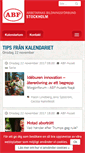 Mobile Screenshot of abfstockholm.se